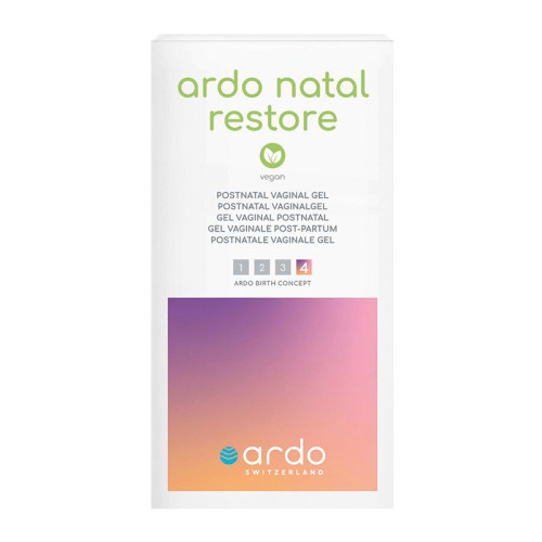 Ardo Natal Restore - Perineal Care | Vaginal gel for use after childbirth | 7 Individual Applicators